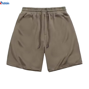 กางเกงขาสั้นผู้ชายแบบสั่งทำ กางเกงขาสั้นผ้าฝ้ายผู้ชาย ไซส์ใหญ่ สไตล์ไฮสตรีท สวมใส่สบาย กางเกงออกกำลังกายลำลองทรงหลวม ยูนิเซ็กส์ กางเกงวิ่งออกกำลังกาย - Product Image 4