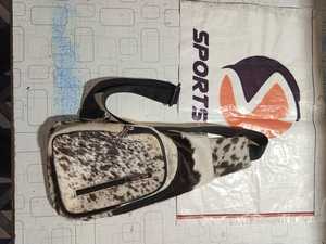 Bolsa de Cintura Formal de Cuero Artificial para Hombre, Correa de Hombro Ajustable, Accesorio Único para Sombrero de Vaquero Occidental - Product Image 6