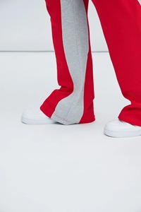 Pantalon de survêtement jambe droite de haute qualité pour hommes nouveau contraste personnalisé taille moyenne style décontracté tissu Offre Spéciale coton - Product Image 5