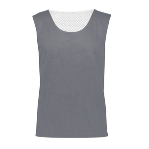 High Quality Solid Summer Soccer Training <b>Vest</b> <b>Top</b> Selling Football Sports Mesh Custom Logo Printing Wholesale Soccer Wear - Product Image 2