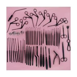 Juego de microcirugía de oreja para timpanoplastia, 58 Uds., instrumentos, fuente de alimentación Manual de acero inoxidable de alta calidad - Product Image 2