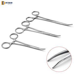 La base de los instrumentos quirúrgicos Su propio logotipo Pinzas hemostáticas para mosquitos de alta calidad Kit Sutur Instrumento médico - Product Image 6