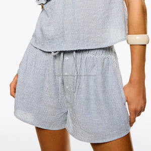 Pantalones cortos informales de moda de alta calidad para mujer, pantalones cortos de mezclilla de verano para mujer, venta al por mayor, nuevo abrigo cargo con bolsillo con encanto - Product Image 5