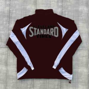 Customized Men's Streetwear Puff Printing 100% Cotton Tracksuit with Flared Jogger Pant and Solid Pattern Hoodie Sweatsuit Set - Product Image 2