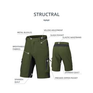 OEM ODM Fabricante personalizado impreso transpirable Motocross Racing Shorts Plus Size Sportswear al por mayor - Product Image 6