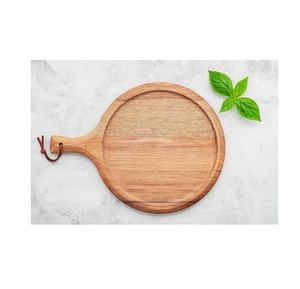 ทิ้งไม้อาหารจานพิซซ่าพรรคไม้แผ่นพิซซ่าสำหรับที่กำหนดเองราคาถูกที่มีตัวอย่างฟรีสำหรับขาย - Product Image 4