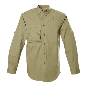Chemise d'entraînement de tir en plein air professionnelle pour hommes, 100% coton, légère, respirante, évacuant l'humidité, séchage rapide, vêtements de sport - Product Image 1