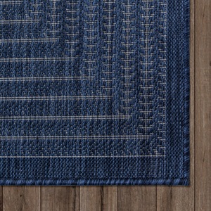 Alfombra Adiva de Polipropileno Tejido, Lavable, para Interiores y Exteriores, Resistente a la Intemperie, Fácil de Limpiar, Resistente a las Manchas, Tapete para el Hogar - Product Image 1