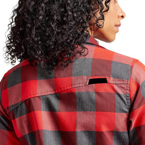 Camisas de oficina de manga larga para mujer profesionales personalizadas, blusas de uniforme de trabajo con impresión de bordado - Product Image 4