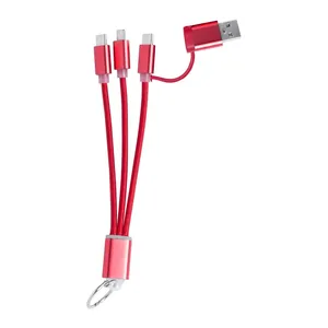 Portachiavi Personalizzato con Cavo USB, Gadget Promozionale Personalizzabile - Product Image 3
