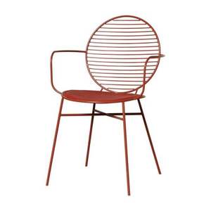 Vente en gros d'usine de chaises de salle à manger en métal avec cadre en fer Finition en poudre de meubles de maison d'intérieur bon marché pour le salon et la chambre à coucher - Product Image 1