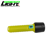 Lampe torche LED anti-explosifs rechargeable par USB 3.4 Ah Batterie Li-ion 10000lux IP68 Lampe de poche étanche avec SOS