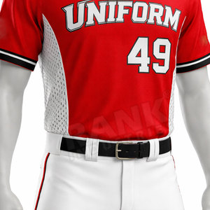 Factory Direct Sale Baseball Uniforms Best Manufacturer Made Top Design Comfortable Fit Baseball Uniforms - Product Image 5