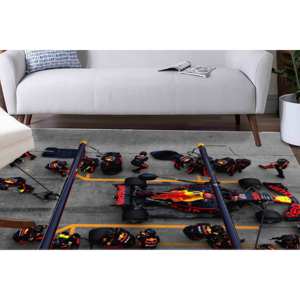 Tapis Max Verstappen Formule F1, tapis imprimé, tapis de course automobile, tapis à poils doux - Product Image 2