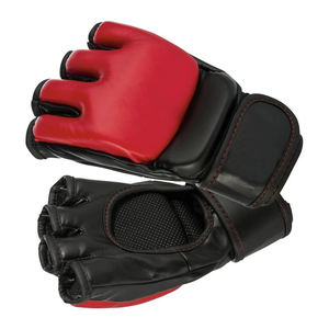 Gants de grappling demi-doigts avec logo personnalisé, votre propre design, gants de boxe, gants d'entraînement sportif, fabricant de Sialkot - Product Image 3