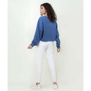 Sudadera recortada de Invierno para mujer con capucha Sudaderas y sudaderas cómodas - Product Image 4