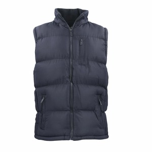 Nouveau hommes épais bouffant bouffant sans manches veste hiver épais gilet matelassé veste imperméable extérieur bouffant vestes RRI-MJ-25 - Product Image 5