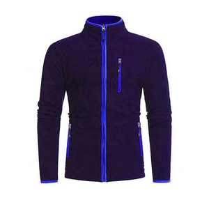 <b>Custom</b> Men's Eco-Friendly Fleece Winter <b>Jacket</b> Waterproof Quilted Stand Collar Vintage Style Sports Design with Polyester - Product Image 6