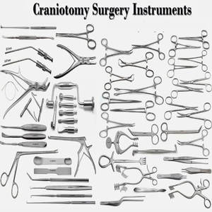 Ensemble de craniotomie de 56 pièces, ensemble de craniotomie de base, ensemble de neurochirurgie HAUTE QULITÉ - Product Image 1