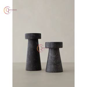 Portavelas de mármol de diseño de lujo para decoración del hogar de lujo Tarro de vela único Aspecto admirable en precio razonable del exportador - Product Image 3