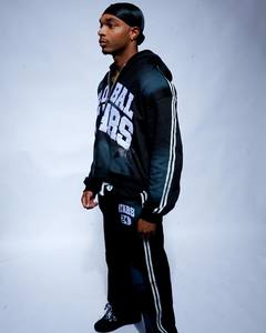 Conjunto Deportivo de Invierno para Hombre, Sudadera con Capucha y Pantalones Deportivos, 100% Algodón, Lavado Ácido, Bordado Desgastado, JAWAS SPORTS - Product Image 5