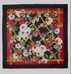 Bandana personnalisé impression numérique coton bio carré écharpe femmes livraison rapide à la mode à la main été extérieur écharpes - Product Image 5