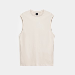 เสื้อฝึกซ้อมแขนกุดผ้าคอตตอนผสมระดับพรีเมียมสำหรับผู้ชาย คอกลม ระบายอากาศได้ดี เหมาะสำหรับการออกกำลังกายและฟิตเนส - Product Image 2