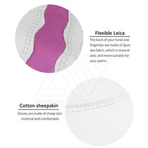 Gants de golf pour hommes et femmes, légers, coupe-vent, fabriqués au Pakistan, personnalisables, paume en cuir souple, logo personnalisé - Product Image 2