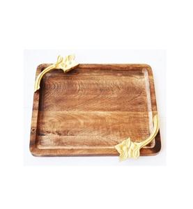 ถาดไม้สำหรับเสิร์ฟอาหาร,ถาดไม้ใหม่ Handloe - Product Image 2