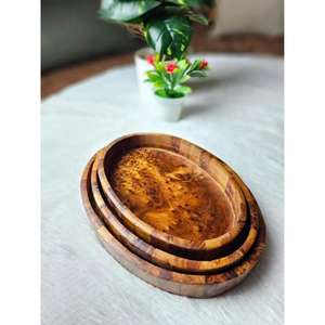 Artisanat en bois de thuya marocain de luxe, fait main, en racine de thuya naturelle, décoration traditionnelle marocaine pour la maison, cadeau - Product Image 1