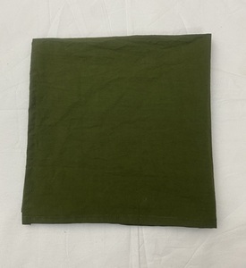 Bandana de algodón orgánico al por mayor Bandana de cabeza de colores sólidos Bandana de hip hop lista para enviar - Product Image 2