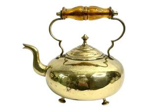 Heavy duty Copper metal tea <b>kettle</b> ergonomic handle heat resistant <b>fast</b> <b>boiling</b> suitable for home office and kitchen - Product Image 6