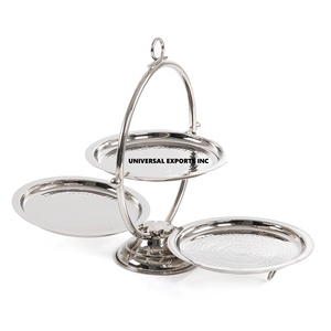 Round Set of Two <b>Chocolate</b> Bowl Silver Finished Designer Sweet Bowl Classic Stylish fancy <b>Chocolate</b> Bowl - Product Image 5