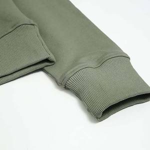 Sudadera Corta Extra Grande y Elegante para Mujer, Transpirable, de Moda, con Logotipo Frontal, Servicio OEM Disponible - Product Image 4