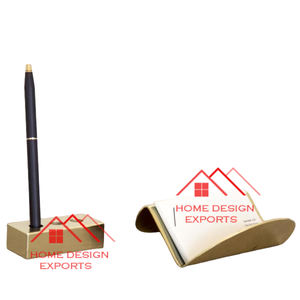 Porte-cartes décoratif en métal de dernière conception en forme d'hexagone en or fini produits tendance les plus vendus porte-cartes de visite - Product Image 4