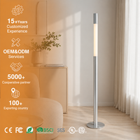 Lampe de sol d'angle pour salon, style industriel, LED lumineuse, décoration tendance, vente chaude