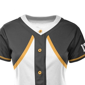 Best Design Men's Quick Dry Baseball Jersey ODM/OEM 100% Cotton High Quality <b>Light</b> Weight Sports Wear Plus Size Breathable - Product Image 3