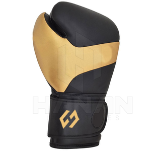 Guantes de boxeo con logotipo personalizado-Guantes de cuero PU transpirables para MMA y gimnasio Equipo deportivo transpirable - Product Image 2