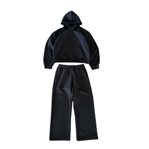 ชุดวอร์มสำหรับผู้ชายชุดวอร์มแนวสตรีทชุดเล่นกีฬายิมสำหรับผู้ชายดีไซน์ใหม่ - Product Image 5