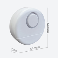 IN03A Smart Home Alarma de vibración inalámbrica para puertas Ventanas Sensor de terremoto de vidrio