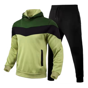 Men's High Quality Custom Logo Fitness Jogger Winter Tracksuit Private Logo Breathable Comfortable Winter Sports Tracksuits - Product Image 1