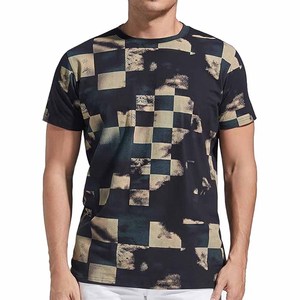 Áo thun golf thời trang in họa tiết thiết kế bán buôn, tay ngắn, thêu logo tùy chỉnh, áo thun nam, được tải lên bởi Dress Sports - Product Image 2