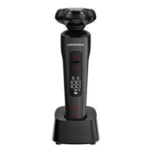 Mini rasoir électrique pour homme, boîtier en plastique recyclé, lames pour usage humide et sec, tondeuse pour cheveux longs, étanche IPX7, pour le visage et le corps - Product Image 6