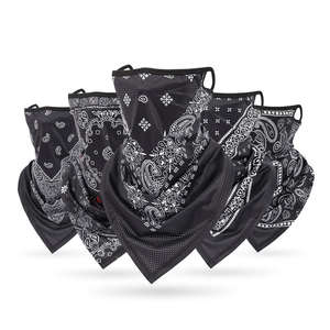Bandana léger en polyester à motif cachemire, très élastique, unisexe, pour l'été, protection solaire, vente en gros - Product Image 1