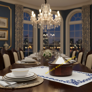 Premium Table Serving Pot Luxury Wooden Insulated <b>Hot</b> Pot Silver Low-Profile Cylindrical Stainless Steel Interior Polished - Product Image 6