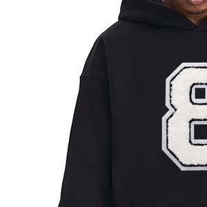 Sweat-shirts à broderie en chenille pour hommes à prix avantageux, respirants, sur mesure, confortables, tendance, vêtements de sport, sweat-shirts à broderie en chenille - Product Image 3