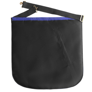 Tablier maçonnique personnalisé de qualité supérieure haut de gamme 3D brodé à la main Blue Lodge passé Master Regalia-Tissu avec attache magnétique - Product Image 3
