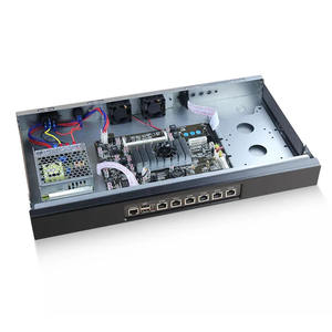 Hardware de Firewall de red Dispositivo de firewall 1U con LGA1155 i7 4770 <span class=keywords><strong>i5</strong></span> <span class=keywords><strong>4460</strong></span> I3 4150 Procesador 6 x LAN VPN Router OEM Montaje en rack - Product Image 5