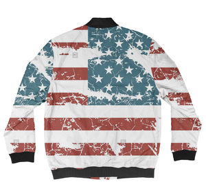 Chaquetas de bombardero de sublimación personalizadas ligeras para hombres Ropa de abrigo de diseño impreso completo de OVERSEAS SPORTS - Product Image 2