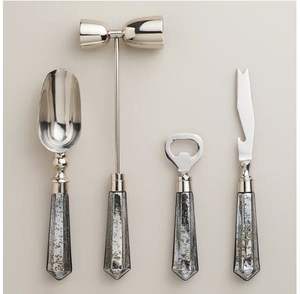 Ensemble d'outils de bar en acier inoxydable écologique de designer pour une zone de divertissement moderne à la maison, ajoutant un look élégant et des fonctions pratiques - Product Image 3